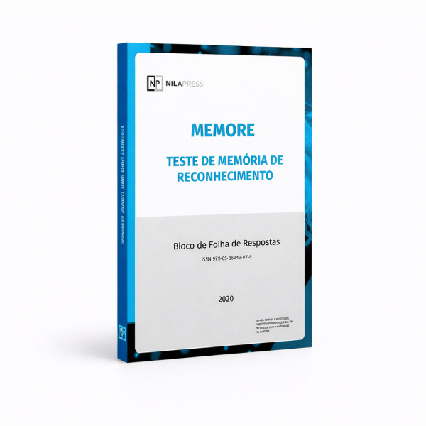 MEMORE - Bloco de Folha de Respostas - (com 30 folhas)