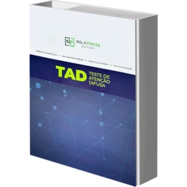 TAD Teste de Atenção Difusa - Bloco com 30 folhas